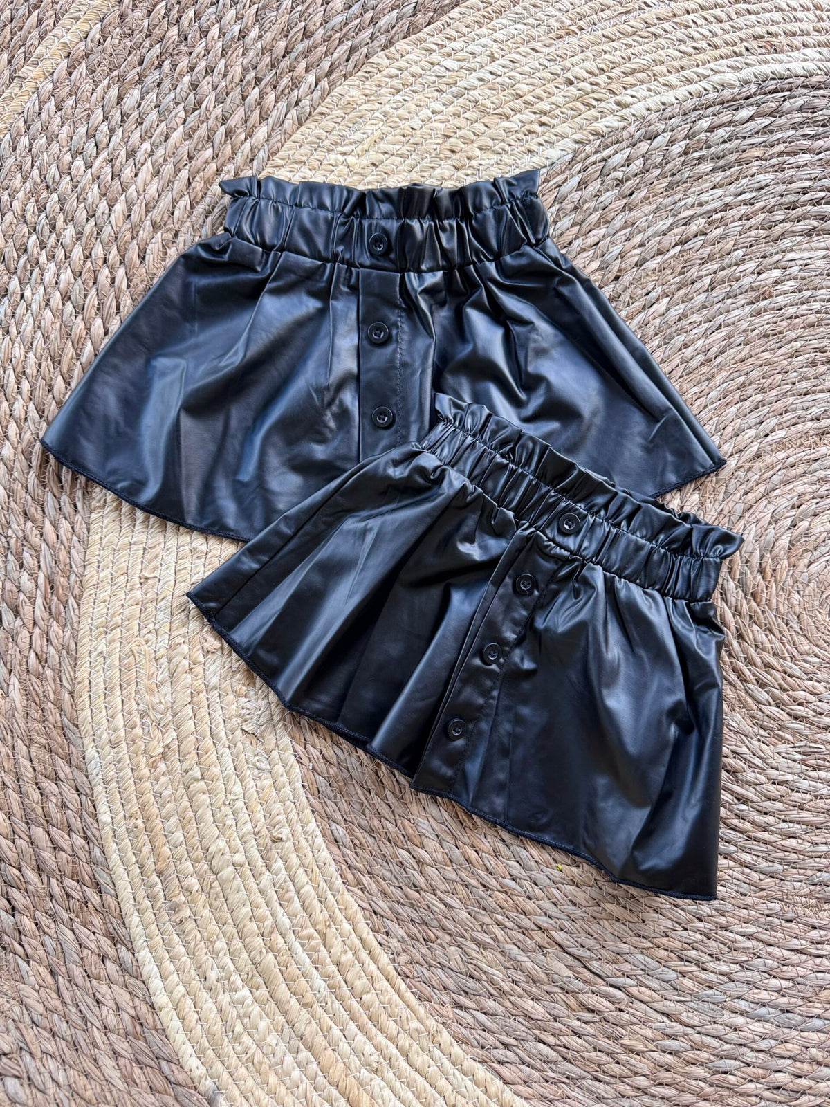 Leather skirt