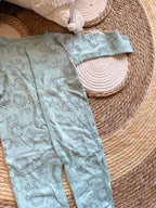 Lion blue overall