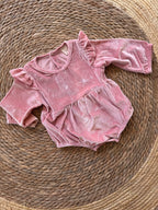 Velvet romper