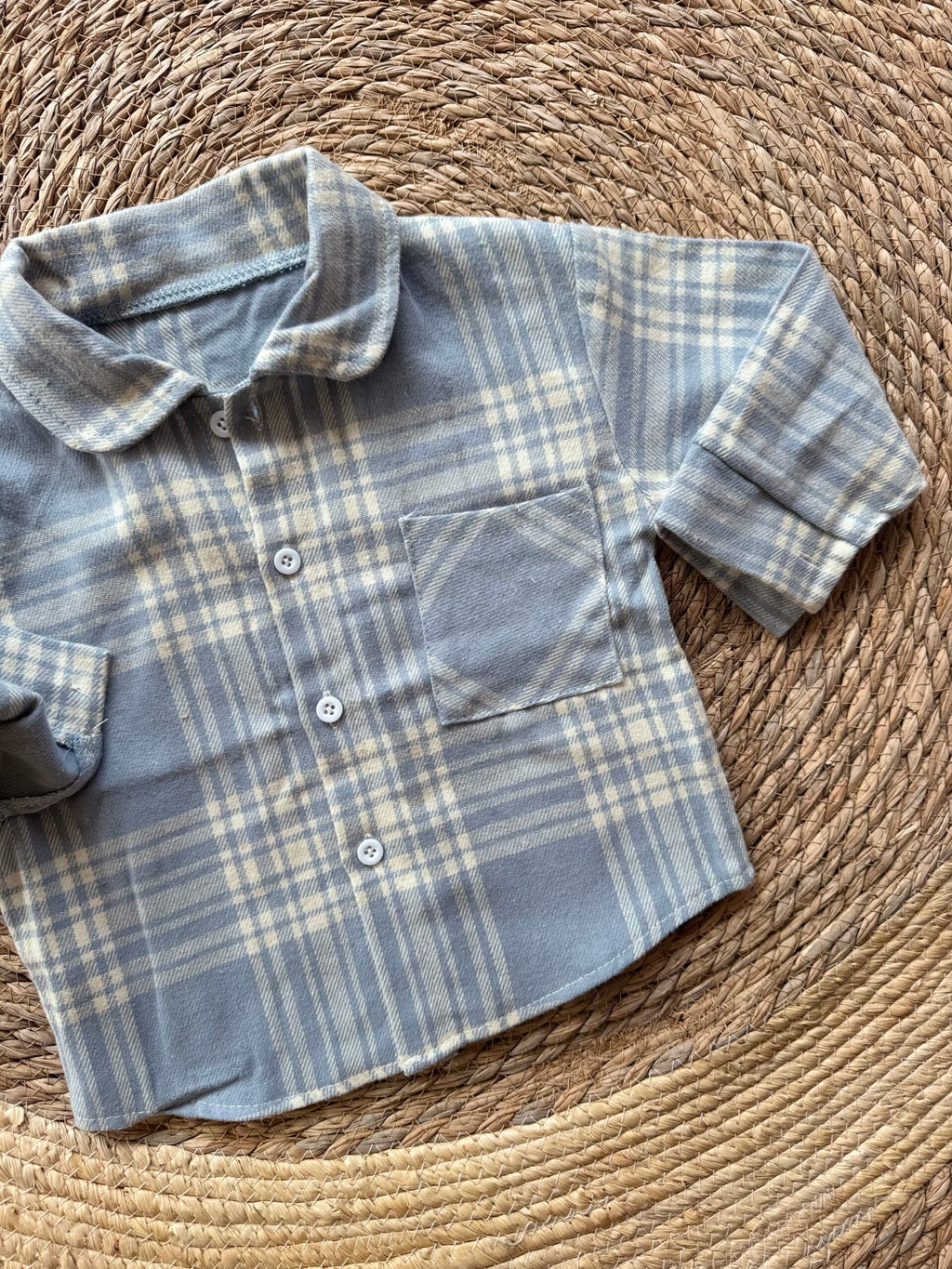 Blue &amp; white shirt