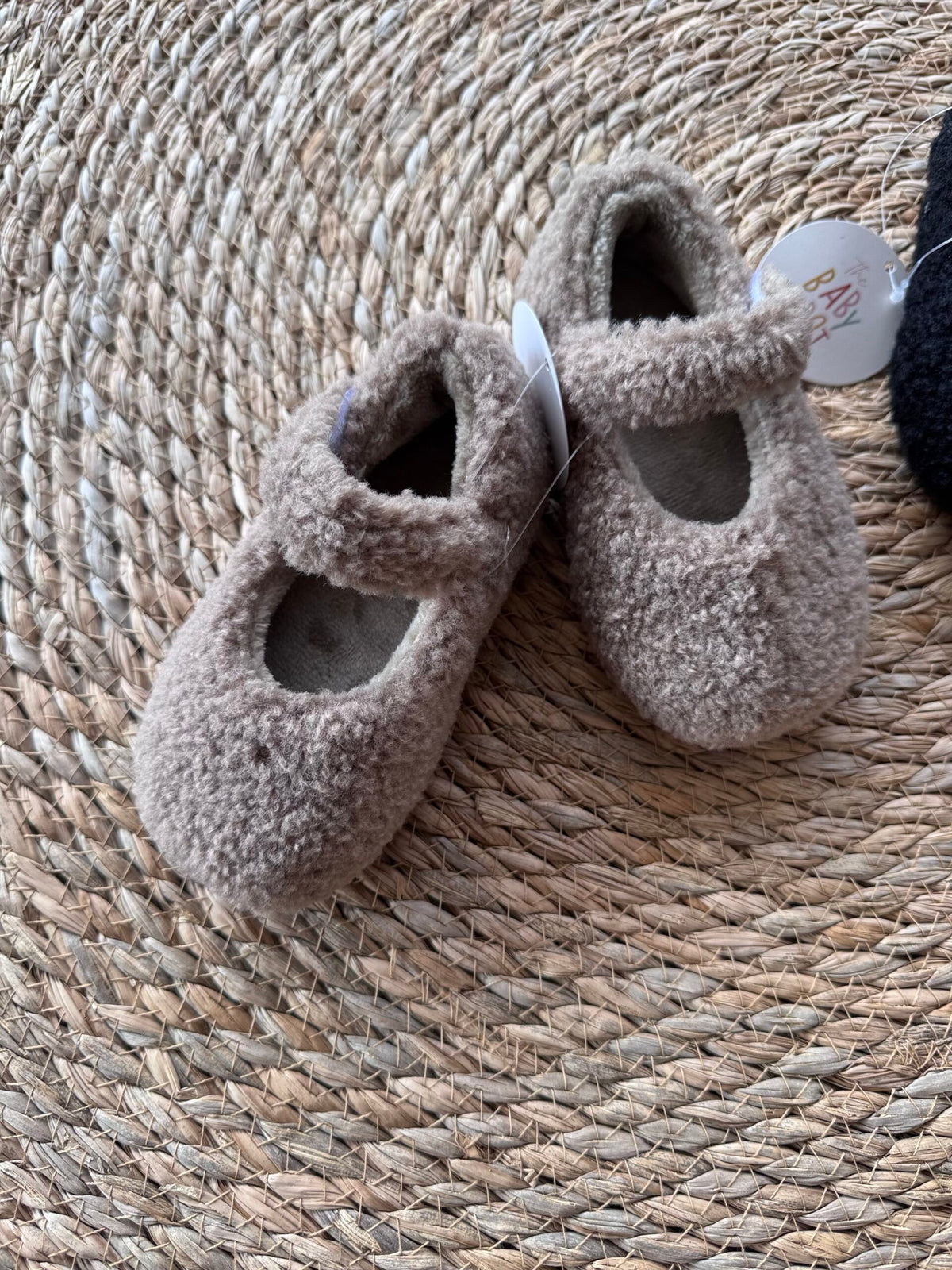 Fur ballerine in 2 colors