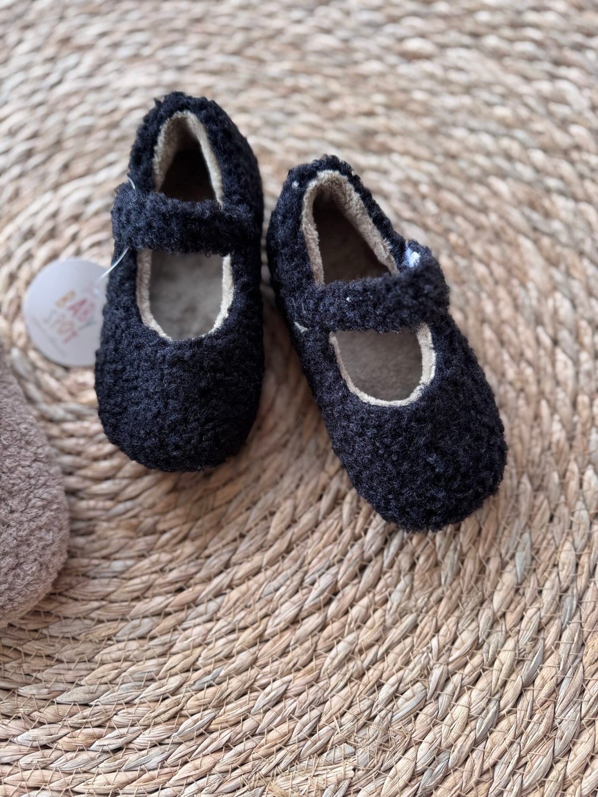Fur ballerine in 2 colors