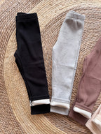 Fleece inside leggings