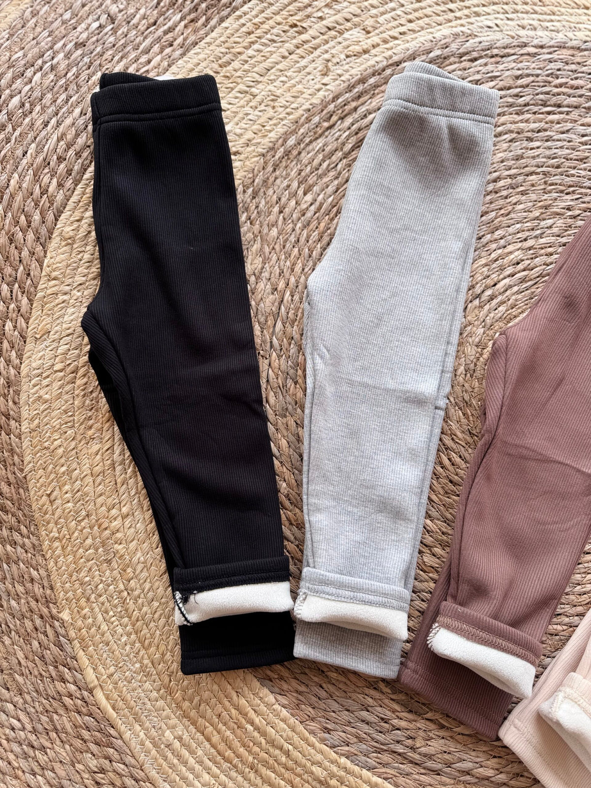 Fleece inside leggings