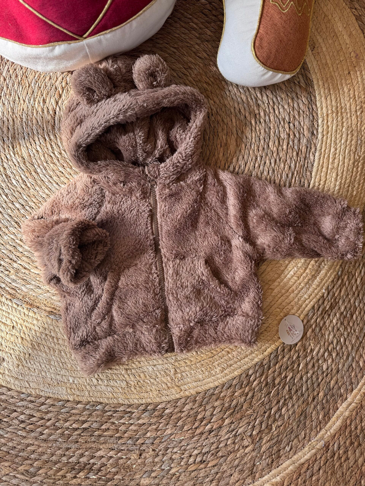 Fur brown jacket