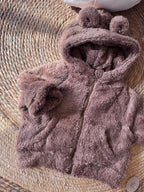 Fur brown jacket