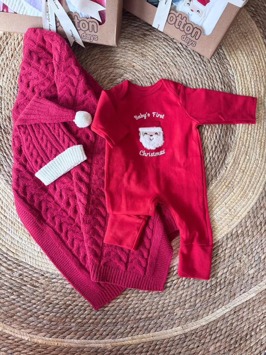 First Christmas set 3 pcs