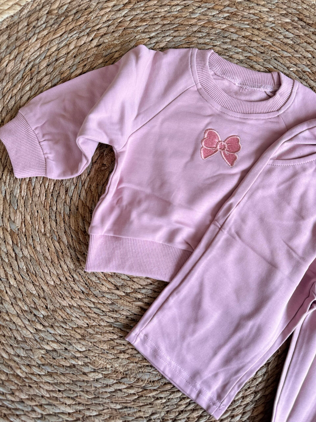 Pink ribbon tracksuits