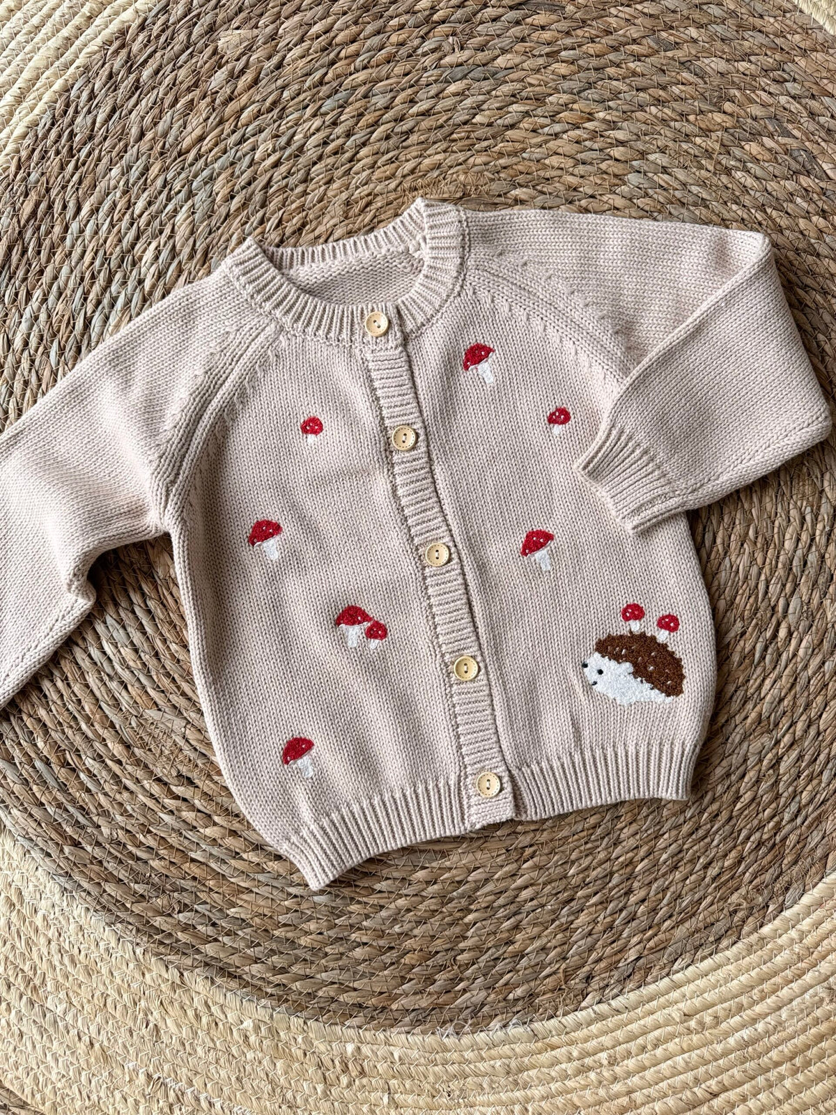 Mushroom cardigan