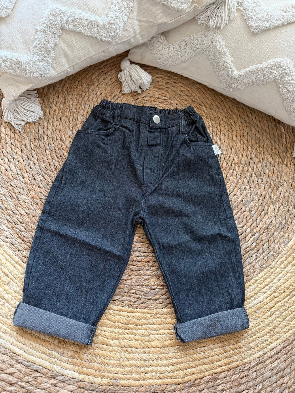 Black denim