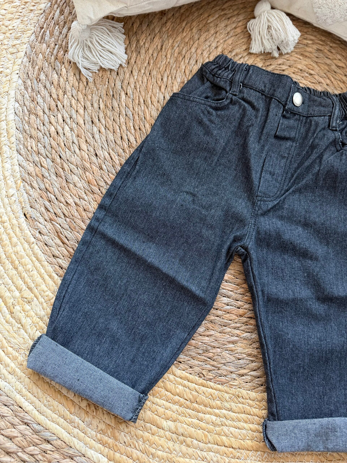 Black denim