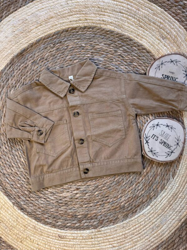 Denim Camel Jacket