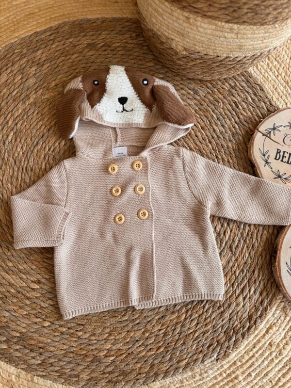 Knitted Beige Jacket
