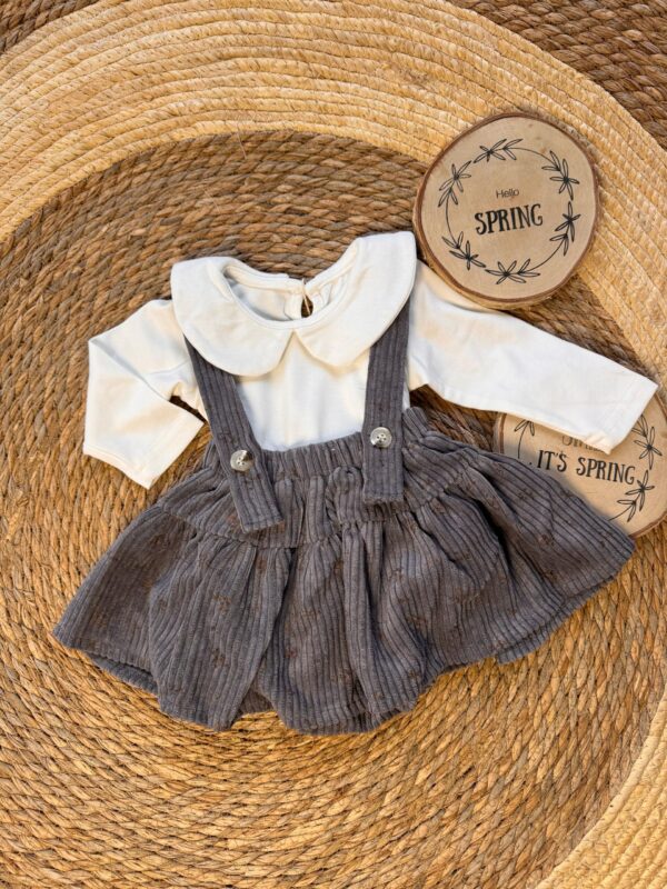 Salopette Dress Set 2 pcs